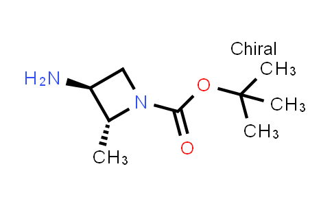 CAS No. 1932238-83-9, tert-Butyl (2R,3S)-3-amino-2-methylazetidine-1-carboxylate