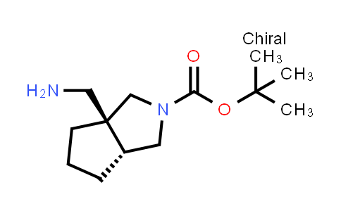 MC536098 | 1932389-97-3 | (3aS,6aR)-Tert-butyl 3a-(aminomethyl)hexahydrocyclopenta[c]pyrrole-2(1H)-carboxylate
