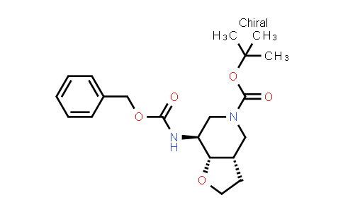DY536104 | 1932475-25-6 | Tert-butyl (3aS,7S,7aS)-7-{[(benzyloxy)carbonyl]amino}-octahydrofuro[3,2-c]pyridine-5-carboxylate