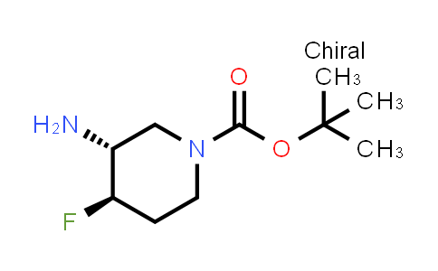 CAS No. 1932499-00-7, (3R,4R)-tert-Butyl 3-amino-4-fluoropiperidine-1-carboxylate