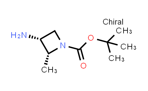 CAS No. 1932545-45-3, tert-Butyl (2R,3R)-3-amino-2-methylazetidine-1-carboxylate