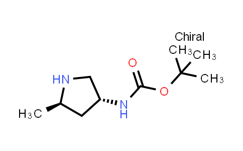 CAS No. 1932651-04-1, tert-Butyl N-[(3R,5R)-5-Methylpyrrolidin-3-yl]carbamate