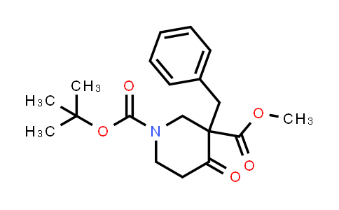 CAS No. 193274-00-9, 1-tert-Butyl 3-methyl 3-benzyl-4-oxopiperidine-1,3-dicarboxylate