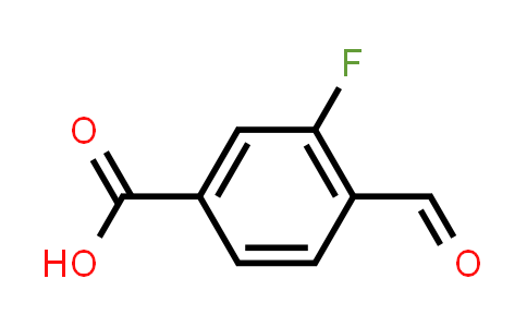 CAS No. 193290-80-1, 3-Fluoro-4-formylbenzoic acid