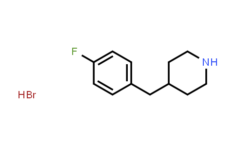CAS No. 193357-52-7, 4-(4-Fluorobenzyl)piperidine hydrobromide