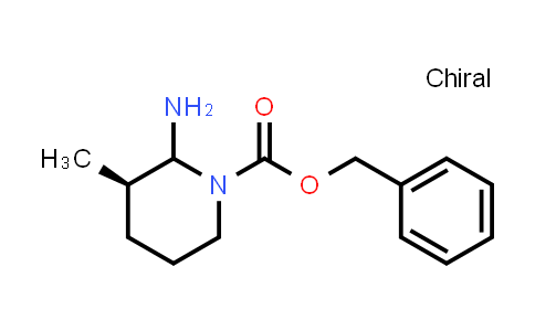 CAS No. 1933774-36-7, benzyl (3R)-2-amino-3-methylpiperidine-1-carboxylate
