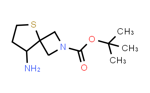 CAS No. 1934243-43-2, tert-Butyl 8-amino-5-thia-2-azaspiro[3.4]octane-2-carboxylate