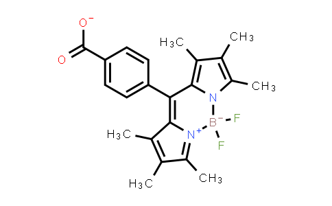CAS No. 1934245-18-7, 10-(4-Carboxylatophenyl)-5,5-difluoro-1,2,3,7,8,9-hexamethyl-5H-dipyrrolo[1,2-c:2',1'-f][1,3,2]diazaborinin-4-ium-5-uide