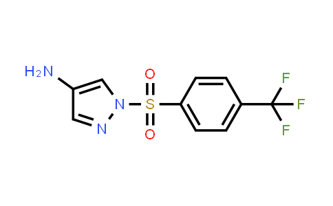 CAS No. 1934285-34-3, 1-((4-(Trifluoromethyl)phenyl)sulfonyl)-1H-pyrazol-4-amine