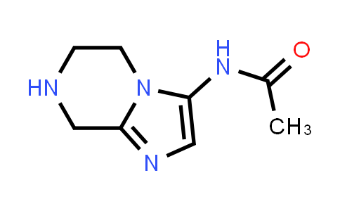 CAS No. 1934406-44-6, N-(5,6,7,8-Tetrahydroimidazo[1,2-a]pyrazin-3-yl)acetamide
