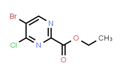 CAS No. 1934435-89-8, Ethyl 5-bromo-4-chloropyrimidine-2-carboxylate