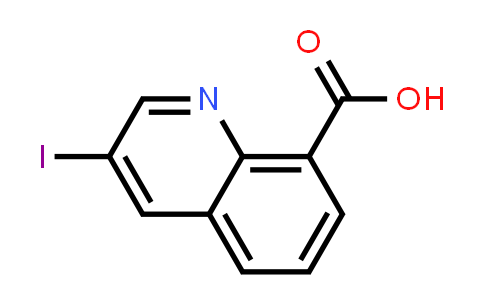 CAS No. 1934445-70-1, 3-Iodoquinoline-8-carboxylic acid