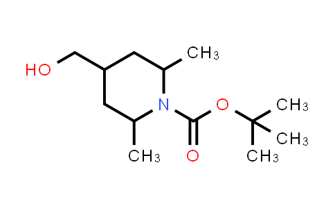 CAS No. 1934594-38-3, tert-Butyl 4-(hydroxymethyl)-2,6-dimethylpiperidine-1-carboxylate