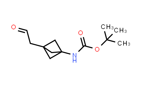 CAS No. 1935050-89-7, tert-Butyl (3-(2-oxoethyl)bicyclo[1.1.1]pentan-1-yl)carbamate
