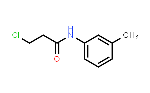 CAS No. 19352-22-8, 3-Chloro-N-(m-tolyl)propanamide