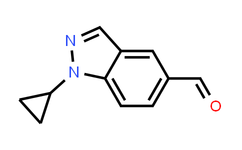 CAS No. 1935241-89-6, 1-Cyclopropyl-1H-indazole-5-carbaldehyde