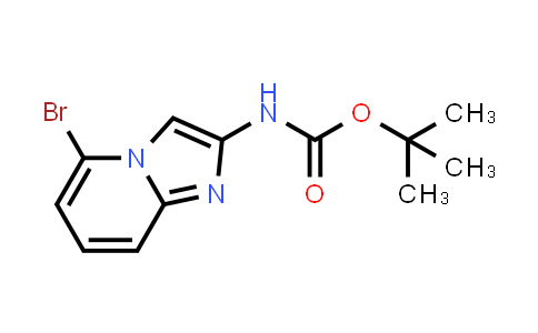 CAS No. 1935349-92-0, tert-Butyl (5-bromoimidazo[1,2-a]pyridin-2-yl)carbamate
