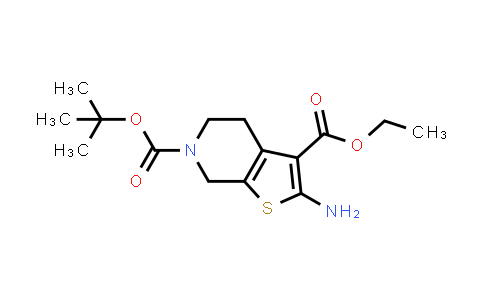 CAS No. 193537-14-3, Ethyl 6-Boc-2-amino-4,7-dihydro-5H-thieno[2,3-c]pyridine-3-carboxylate
