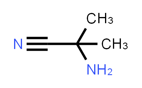 CAS No. 19355-69-2, 2-Amino-2-methylpropanenitrile
