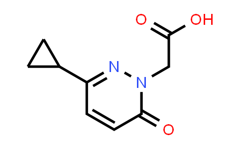 CAS No. 1935936-86-9, 2-(3-Cyclopropyl-6-oxopyridazin-1(6H)-yl)acetic acid
