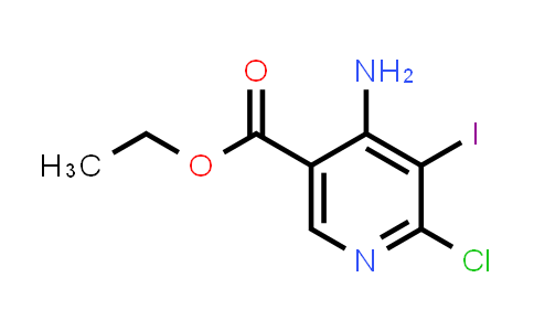CAS No. 1935952-84-3, Ethyl 4-amino-6-chloro-5-iodonicotinate