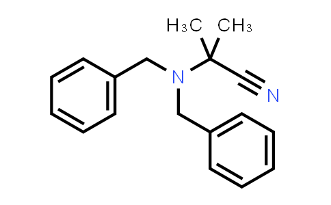 CAS No. 1936001-61-4, 2-(Dibenzylamino)-2-methylpropanenitrile