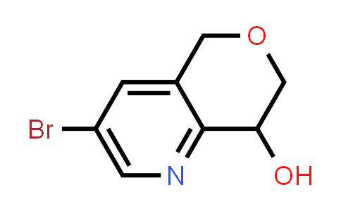 CAS No. 1936028-11-3, 3-Bromo-7,8-dihydro-5H-pyrano[4,3-b]pyridin-8-ol