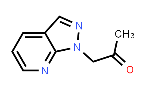 CAS No. 1936047-52-7, 1-(1H-pyrazolo[3,4-b]pyridin-1-yl)propan-2-one