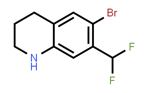 CAS No. 1936429-80-9, 6-Bromo-7-(difluoromethyl)-1,2,3,4-tetrahydroquinoline