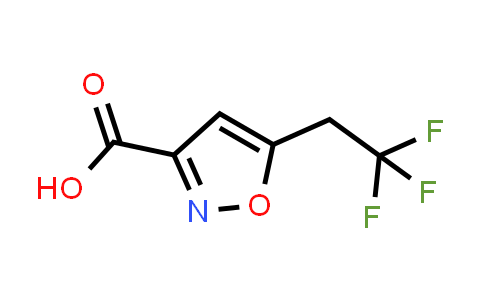 CAS No. 1936494-76-6, 5-(2,2,2-Trifluoroethyl)isoxazole-3-carboxylic acid