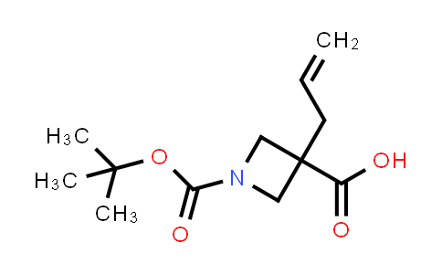CAS No. 1936583-41-3, 3-Allyl-1-(tert-butoxycarbonyl)azetidine-3-carboxylic acid
