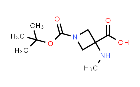 CAS No. 1936671-99-6, 1-(tert-Butoxycarbonyl)-3-(methylamino)azetidine-3-carboxylic acid