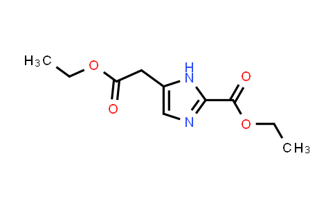 CAS No. 193813-69-3, Ethyl 5-(2-ethoxy-2-oxoethyl)-1H-imidazole-2-carboxylate