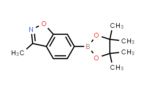 CAS No. 1939174-64-7, 3-Methyl-6-(4,4,5,5-tetramethyl-1,3,2-dioxaborolan-2-yl)benzo[d]isoxazole
