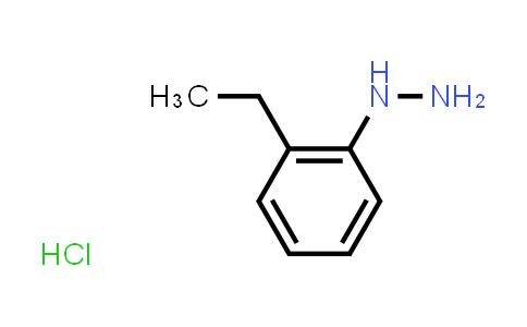 CAS No. 19398-06-2, (2-Ethylphenyl)hydrazine hydrochloride