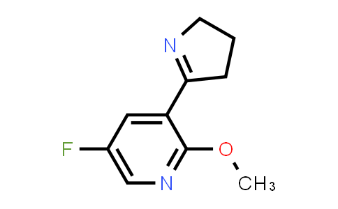 CAS No. 1940165-96-7, 3-(3,4-Dihydro-2H-pyrrol-5-yl)-5-fluoro-2-methoxypyridine