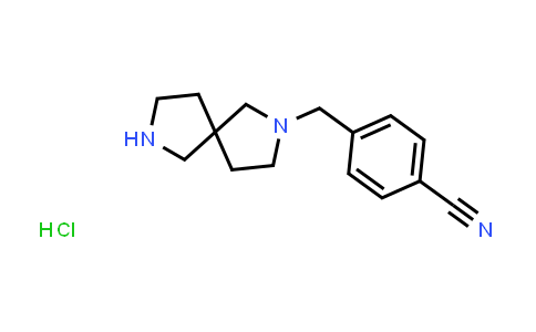 CAS No. 1941076-26-1, 4-(2,7-Diazaspiro[4.4]nonan-2-ylmethyl)benzonitrile hydrochloride