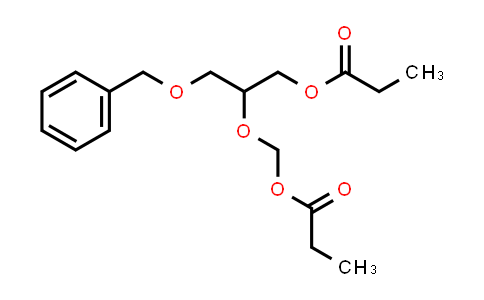 CAS No. 194204-51-8, 3-(Benzyloxy)-2-((propionyloxy)methoxy)propyl propionate