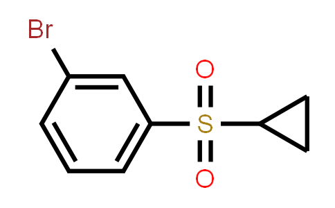 DY536403 | 19433-09-1 | 1-Bromo-3-(cyclopropylsulfonyl)benzene