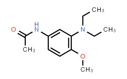 CAS No. 19433-93-3, N-(3-(Diethylamino)-4-methoxyphenyl)acetamide