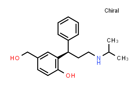 CAS No. 194482-42-3, (R)-4-(hydroxymethyl)-2-(3-(isopropylamino)-1-phenylpropyl)phenol
