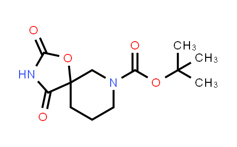 CAS No. 1946021-28-8, tert-Butyl 2,4-dioxo-1-oxa-3,7-diazaspiro[4.5]decane-7-carboxylate
