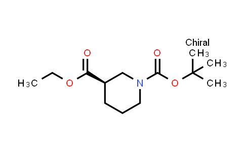 CAS No. 194726-40-4, (R)-1-tert-Butyl 3-ethyl piperidine-1,3-dicarboxylate