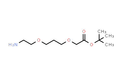 CAS No. 1948273-09-3, tert-Butyl 2-(3-(2-aminoethoxy)propoxy)acetate