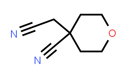 CAS No. 194862-82-3, 4-(cyanomethyl)tetrahydro-2H-pyran-4-carbonitrile
