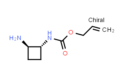 CAS No. 1949805-97-3, Prop-2-en-1-yl N-[(1R,2R)-2-aminocyclobutyl]carbamate
