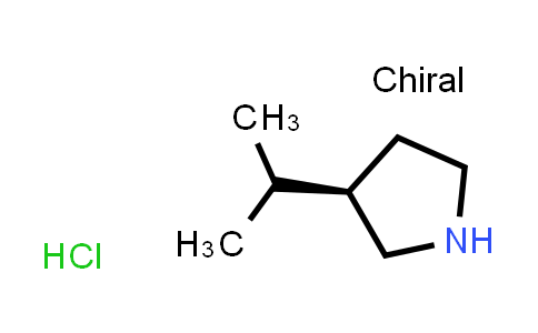 CAS No. 1949805-98-4, (3R)-3-(Propan-2-yl)pyrrolidine hydrochloride