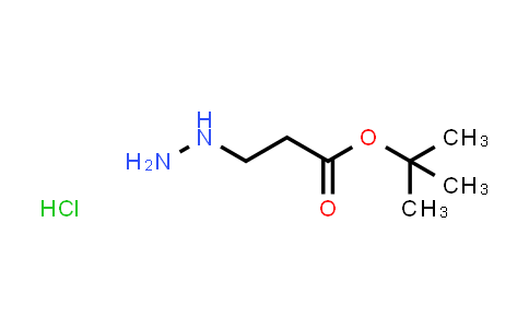 CAS No. 1949815-79-5, tert-Butyl 3-hydrazinylpropanoate hydrochloride