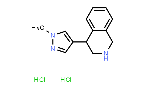CAS No. 1949816-17-4, 4-(1-Methyl-1H-pyrazol-4-yl)-1,2,3,4-tetrahydroisoquinoline dihydrochloride
