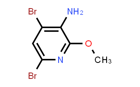 CAS No. 1949816-22-1, 4,6-Dibromo-2-methoxypyridin-3-amine